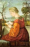 Vittore Carpaccio The Virgin Reading oil painting